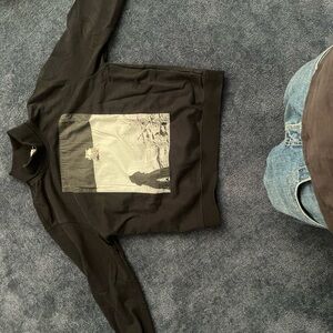 Calvin Klein Jeans Est. 1978 Black Moon Landings Turtleneck